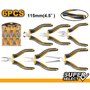 INGCO Set mini klešta 6/1 HMPS06115
