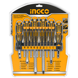 INGCO Set odvijači+precizni odvijači 18/1 HKSD1828