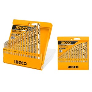 INGCO 19-delni set burgija HSS AKDB1195