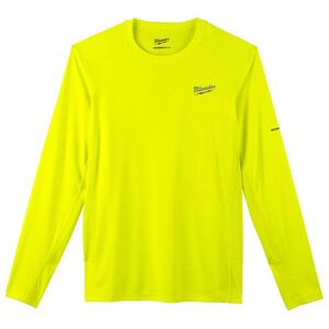 MILWAUKEE funkcionalna radna majica dugih rukava, žuta, S 4932493088