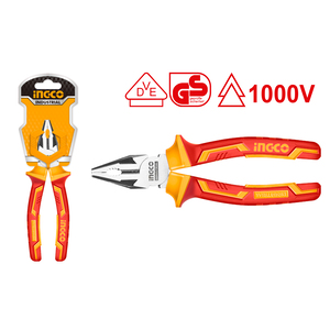 INGCO Izolovana kombinovana klešta 200mm INDUSTRIAL HICP28208