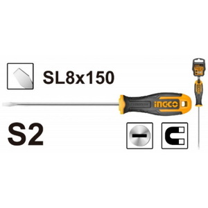INGCO Odvijač ravni SL 8X150 INDUSTRIAL HS688150