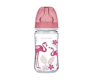 Canpol Babies Flasica 240Ml široki vrat, Pp - Easy Start- Jungle 35/227