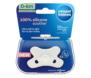 Canpol Babies 100% Silikonska Varalica 0-6M 1Kom 24/001