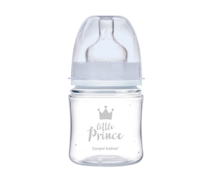Canpol Babies Flasica 120Ml široki vrat, Pp - Royal Baby 35/233 Blue