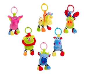 Canpol Babies Igračka Sa Zveckom Crazy Animals 0M+ (6 Dezena)