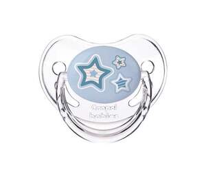 Canpol Babies Orthodontic Silikonska Varalica 18+M 22/567 "Newborn Baby" 1Kom - Stars