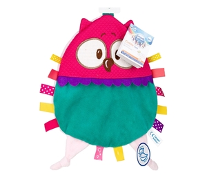 Canpol Babies Plisana Igračka "Forest Friends" (0M+) - Pink Owl 68/045