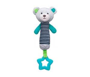 Canpol Babies Plisana Igračka Sa Glodalicom 68/055 "Bears" - Grey