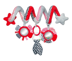 Canpol Babies Plisana Igračka Zig Zag  - Red 68/063