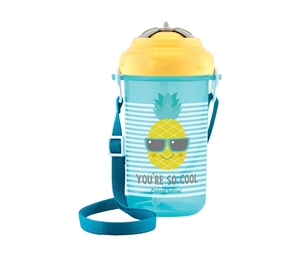 Canpol Babies Sportska Šolja Sa Slamcicom "So Cool" - 400Ml - Yellow