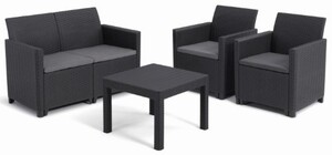 Keter Baštenska garnitura Marie 2 seater , grafit CU 252642