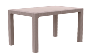 Sto Rattan Lux 150cm kapućino
