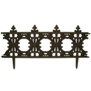 Garden ogradica 3x60cm crna