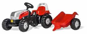 Traktor Rolly Kid Steyr 6165 CVT prikolica