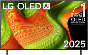 LG OLED AI B5 OLED48B53LA, 4K Ultra HD, WebOS Smart TV, 120Hz Native, α8 AI Processor 4K Gen2, Dynamic Tone Mapping, Pixel Dimming, AI Picture Pro