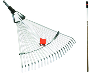 Gardena Set metalna podesiva grabulja i drška combisystem 30-50cm GA 03103-99