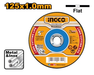 INGCO Rezna ploča za metal 125mmX1.0 MCD101251