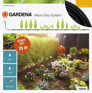 Gardena Kap po kap set za navodnjavanje biljaka u redu 15m GA 13010-20
