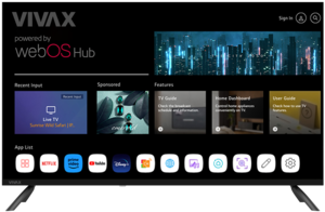 VIVAX Imago LED TV-40LE110WO, FullHD, WebOS Smart TV, DVB-T2 H.265 / T / S2 / C / S2, Screen mirroring, Dolby Digital