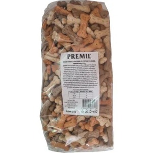 Premil Poslastice za pse Hrskavi biskviti sa govedinom, piletinom i mlekom 2kg