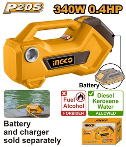 INGCO Aku transef pumpa 48L/MIN 20V SOLO SUPER TPLI2001