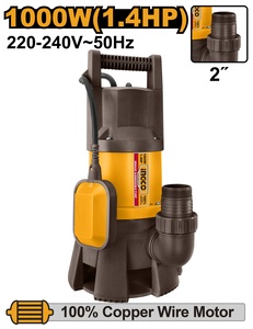 INGCO Potapajuća pumpa za prljavu vodu 1000W SPD10001