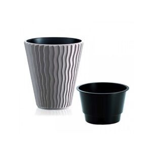 Prosperplast Saksija Sandy 39X44Cm Kameno Siva  PR DBSP400-405U