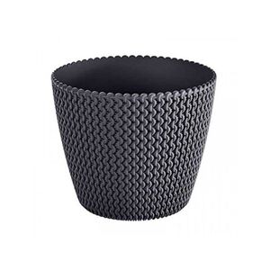 Prosperplast Saksija Splofy 19X16Cm Antracit PR DSP190-S433