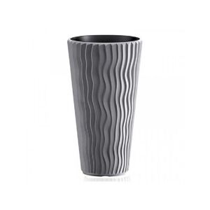 Prosperplast Saksija Sandy Slim 40X71Cm Kameno Siva PR DPSP400-405U
