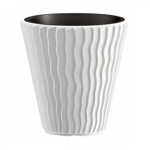Prosperplast Saksija Sandy 30X33Cm Bela PR DBSP300-S449