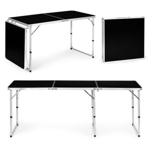 Multi Garden Sklopivi sto za kampovanje black 180x60 cm GB030-180 BLACK