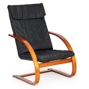Modern Home Stolica za ljuljanje walnut/black Modern Home TXWQM-31WL/BL