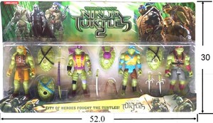 Set figura na blisteru Nindža kornjače