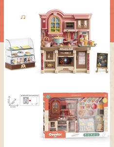 Kuhinja sa vitrinom za kolače na baterije