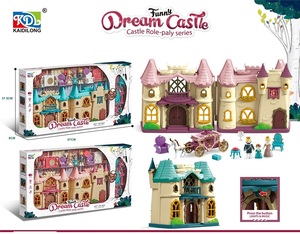 Kućica zamak na baterije sa figuricama