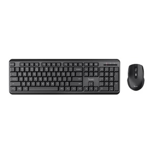 Tastatura+miš TRUST ODY II bežični set, crna