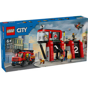 LEGO Vatrogasna stanica s vatrogasnim vozilom 60414