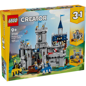 LEGO Srednjovekovni vitez konjanik i dvorac 31168