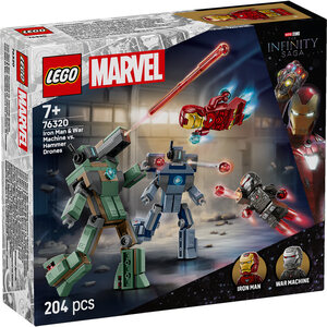 LEGO Ajronmen i Ratna Mašina protiv Hamerovih dronova 76320