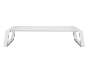 Postolje za monitore TRUST MONTA GLASS, bela