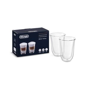 DeLonghi 2 termo čaše za Lattemacchiato sa dvostrukim zidom 220 ml