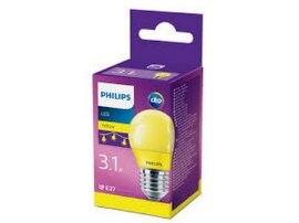 Philips LED SIJALICA U BOJI 3,1W (25W)E27 P45 ZUTA  PS628