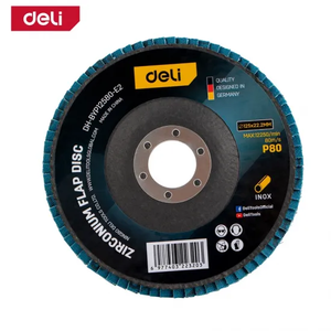 DELI Lamelarni brusni disk Zn inox/metal 125mm G80 EDH-BYP12580-E2