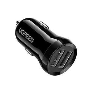 Ugreen ED018, 24W, 2xUSB-A, Black Auto Punjač
