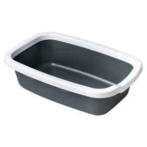 Petmax-toalet za mačke pravougaoni sivi 50474