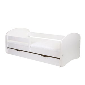 Krevet sa fiokom I dušekom 160x80 HAPPY III - BELI 7701