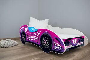 Dečiji krevet 140x70cm (formula1 ) SWEET CAR 7555