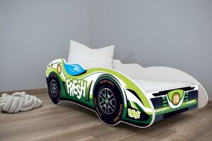 Dečiji krevet 160x80cm(formula1) FRESH CAR 7534