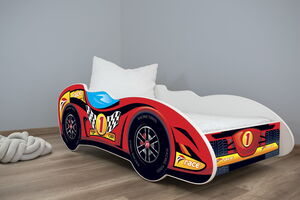 Dečiji krevet 140x70cm (formula1 ) TOP CAR 7558